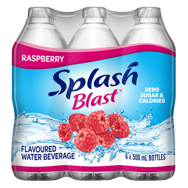Nestle Pure Life Raspberry Flavoured Water, 6-Pack, 500-ml Same-Day ...