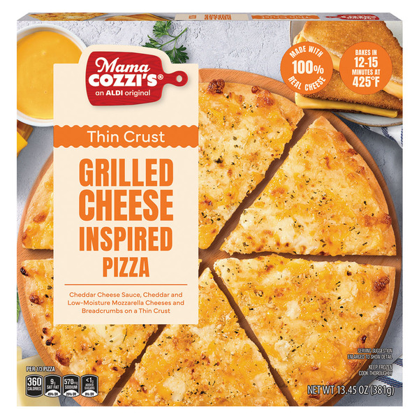 Mama Cozzi's Pizza Kitchen Thin Crust Grilled Cheese Pizza Same