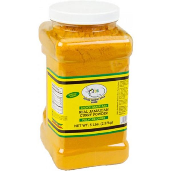 JCS Reggae Country Style - Real Jamaica Style Curry Powder - 5 lbs