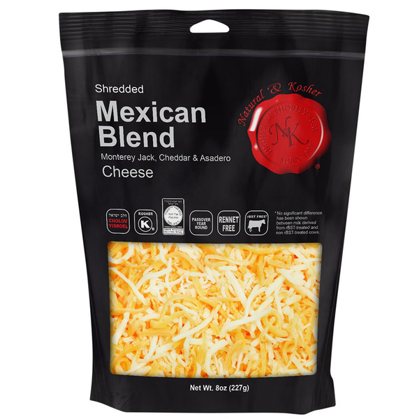 Heb Mexican Blend Shredded Cheese H-E-B Natural Kosher Mexican