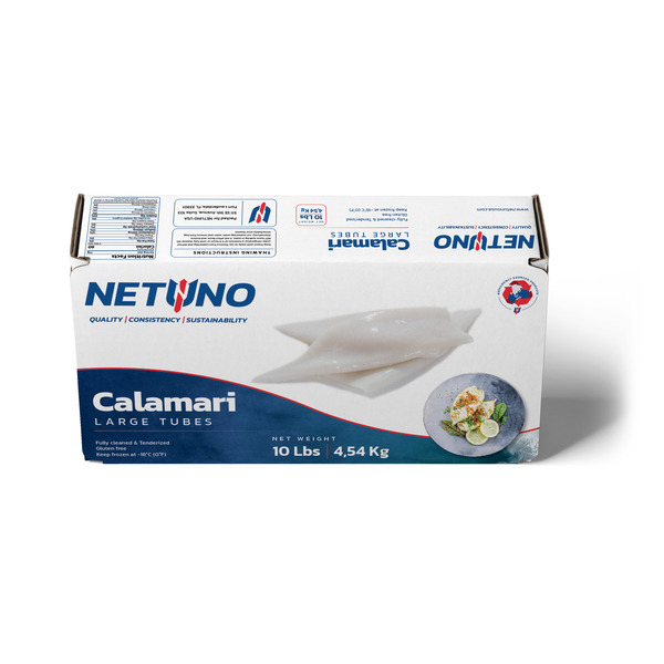 JUMBO SQUID TUBES	 U/10 TUBES 10LB