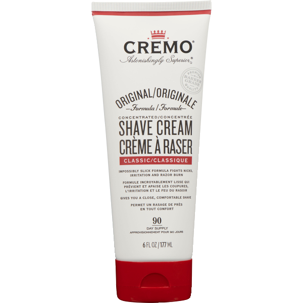 Cremo Premium Barber Grade Quality Original Formula Concentrated Shave ...