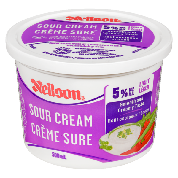Neilson 5% Milk Fat Light Sour Cream Same-Day Delivery | Adonis