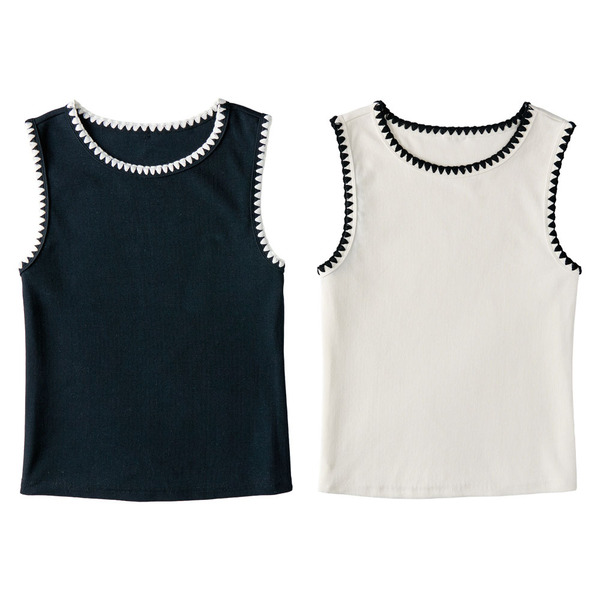 Serra XL Black/White Tank Top Same-Day Delivery or Pickup | ALDI