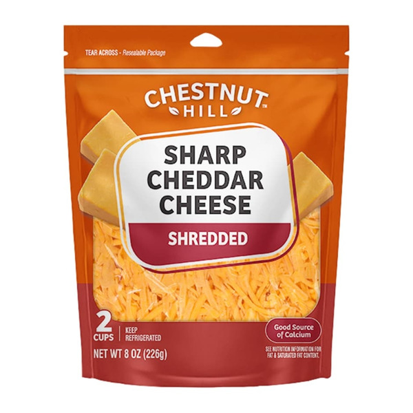 CHESTNUT HILL Shredded Sharp Cheddar Cheese Same-Day Delivery