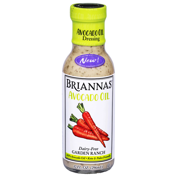 BRIANNAS Dairy-Free Avocado Oil Garden Ranch Dressing Same-Day Delivery or  Pickup | Gelson's