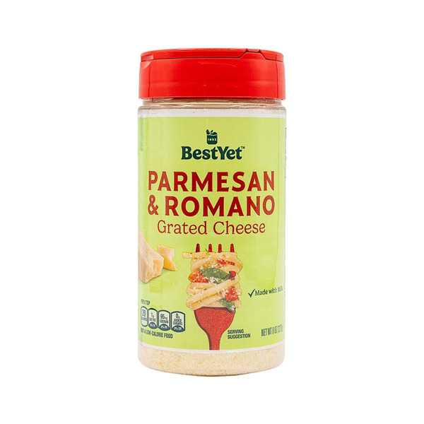 Best Yet Parmesan & Romano Grated Cheese