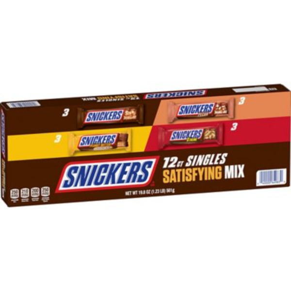 Snickers Options SNICKERS Snicker Chocolate Variety Box 19.8 Ounces Each Same-Day ...