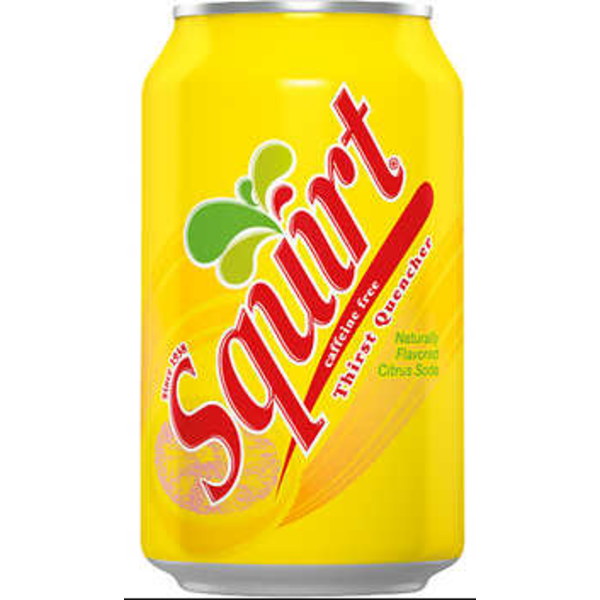 Squirt- Citrus Soda - Cube 24/12 oz cans