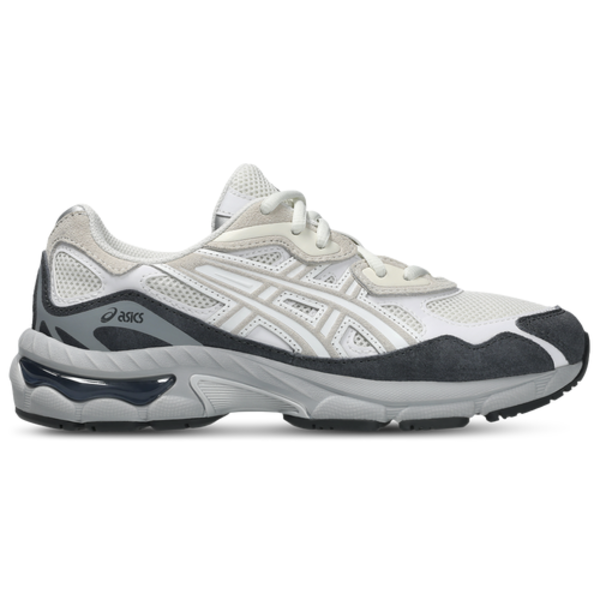 Asics Big Kids' GEL-NYC Casual Shoes, Size 6 - Cream/White