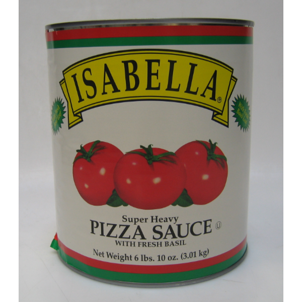 Isabella - Pizza Sauce with Basil - #10 cans