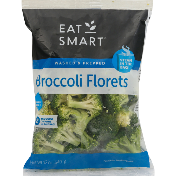 Eat Smart Broccoli Florets, Steam in the Bag Same-Day Delivery or