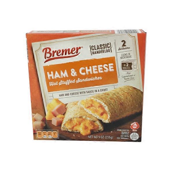 Bremer Ham & Cheese Stuffed Sandwich (9 oz) from ALDI Instacart