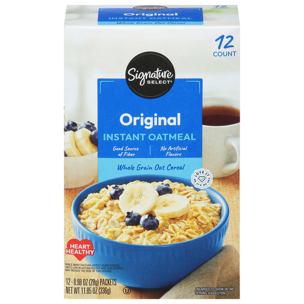 Signature SELECT Oatmeal, Instant, Original Flavor
