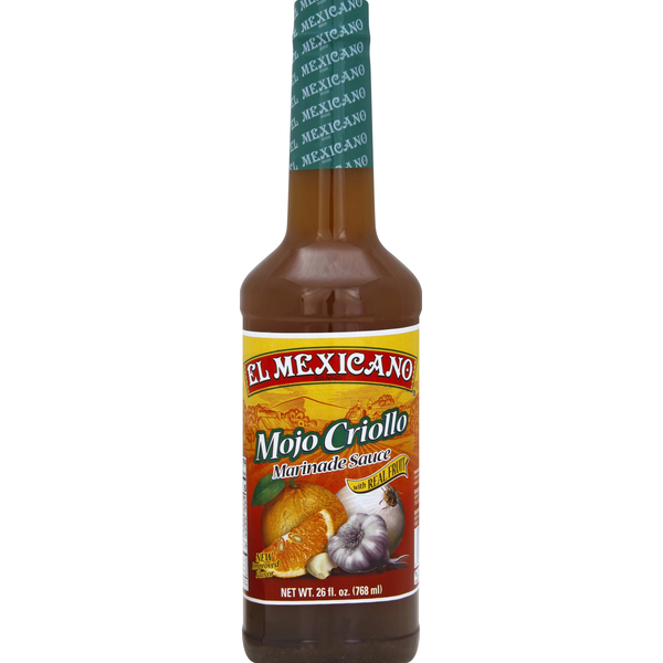 El Mexicano Marinade Sauce, with Real Fruit