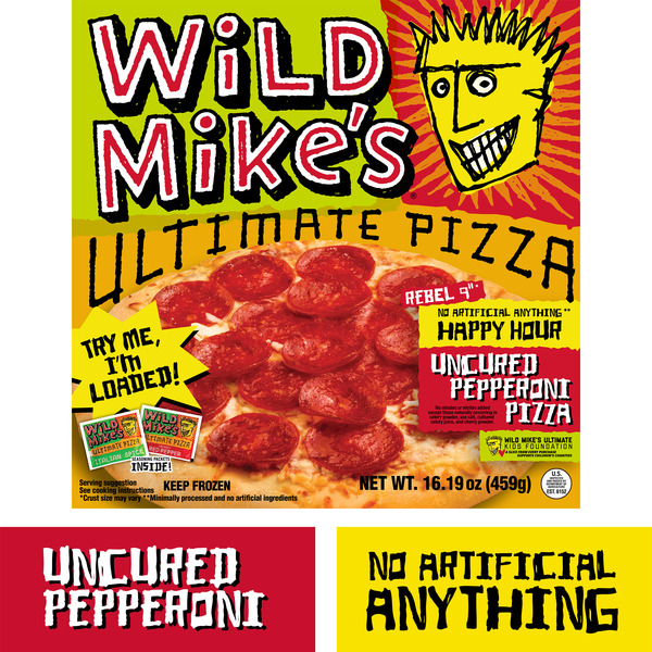 専用⭐︎よろしくおねがいします。。。様　美品00's Independent Wild Mike's Ultimate Pizza Happy Hour Uncured Pepperoni Same-Day