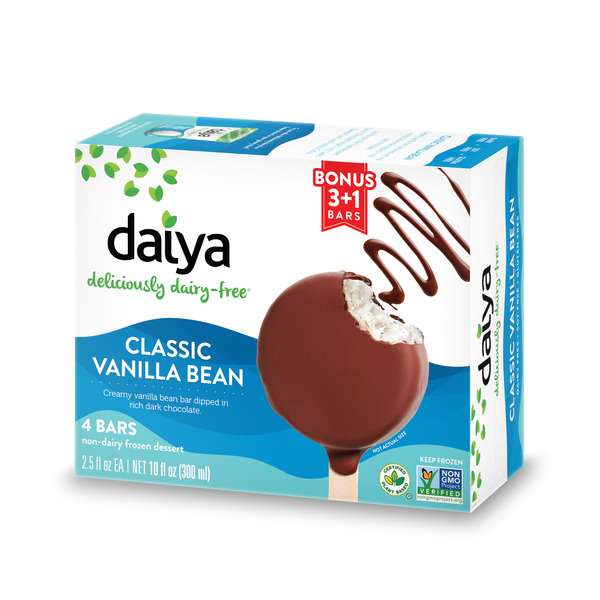 Daiya Dairy Free Classic Vanilla Bean Non-Dairy Frozen Dessert Bar