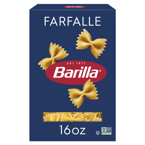 Barilla Farfalle - Non-GMO Pasta Made with Durum Wheat Semolina & Kosher Certified