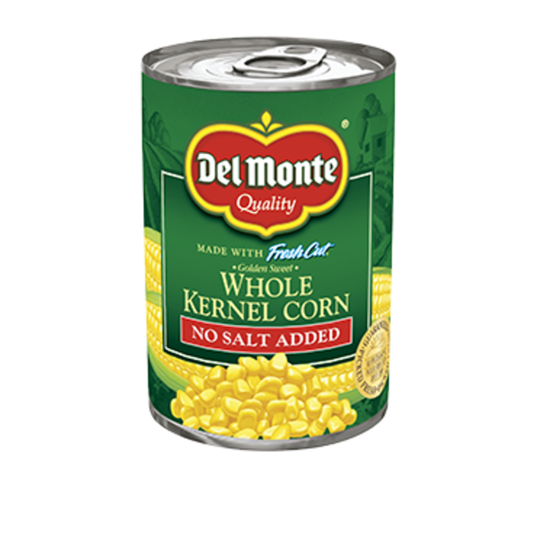 Del Monte - Whole Kernel Corn No Salt Added - 24/15.25 oz Can (WIC)