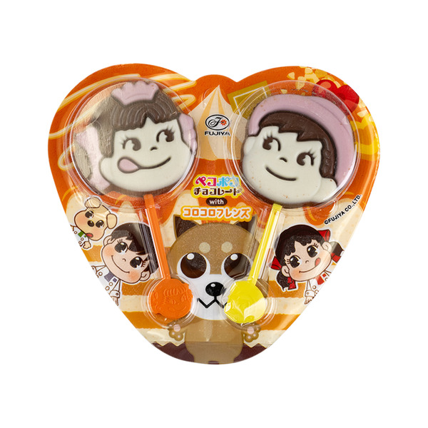 Fujiya Peko & Poko Chocolate Pops