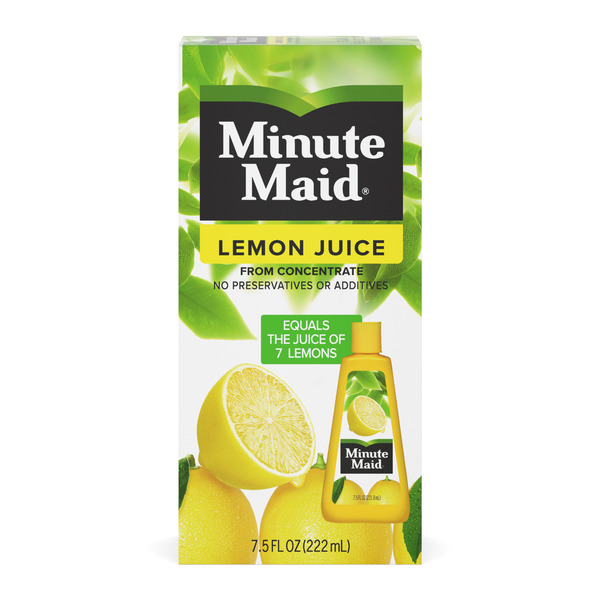 Minute Maid 100% Pure Lemon Juice Bottle Same-Day Delivery or
