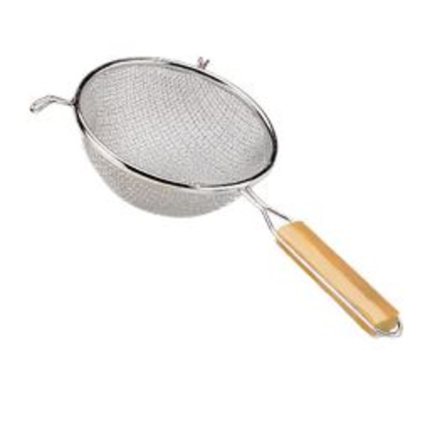 Single Mesh Strainer, Tinned Steel, 10"