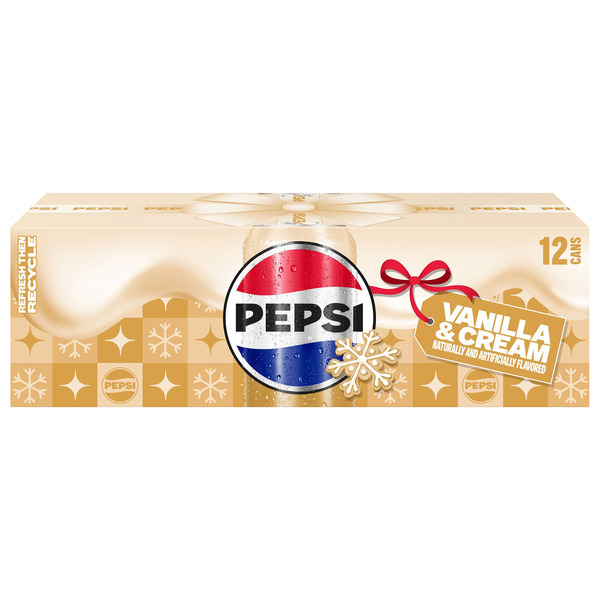 Pepsi Vanilla & Cream Soda Cans Same-Day Delivery | Dierbergs Markets
