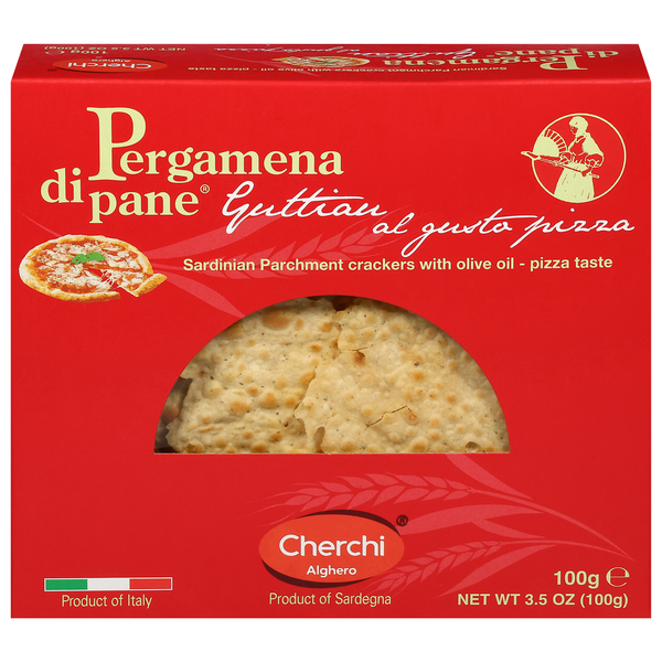 Cherchi's Sardinian Parchment Crackers with Olive Oil Same-Day