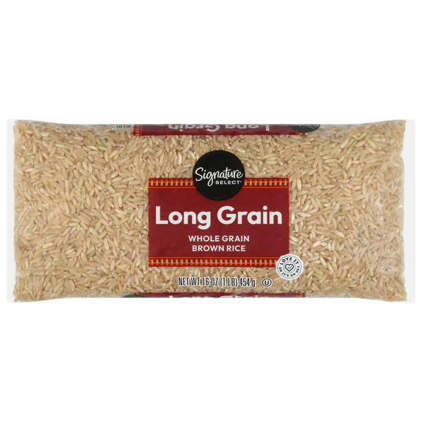 Signature SELECT Whole Grain Long Grain Brown Rice
