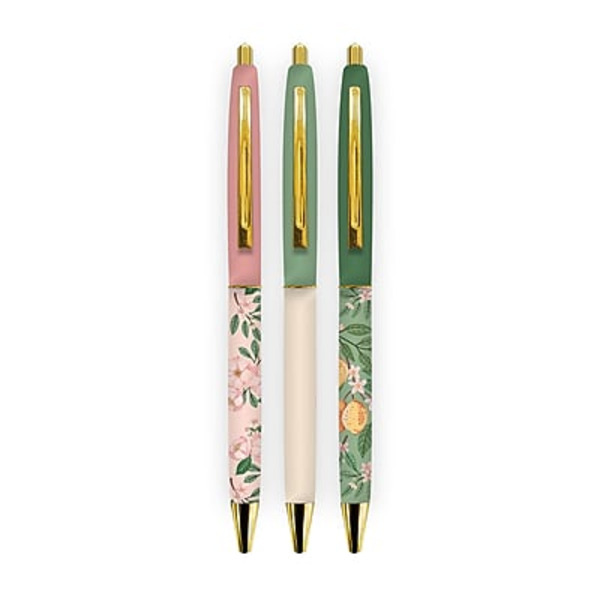 Blue Sky Bespoke Retractable Bold Point Black Ink Ballpoint Pens