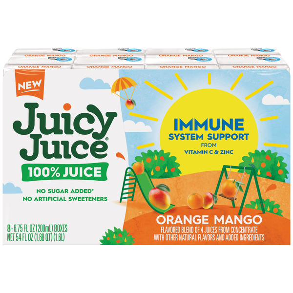 Juicy Juice 100% Juice Immune System Support from Vitamin C and