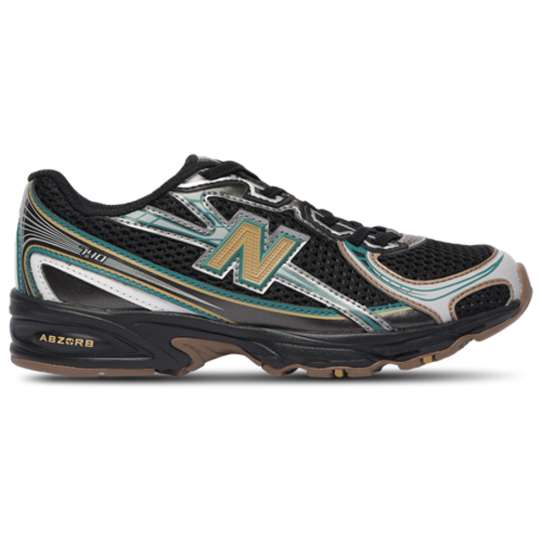 New Balance Boys' 740 Toddler Shoe, Size 6 - Black/Grey/Olive