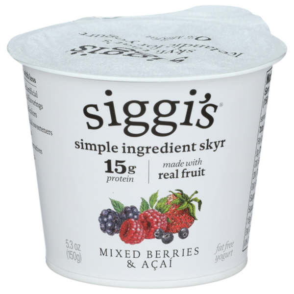 Siggi's Mixed Berries & Acai Skyr Yogurt