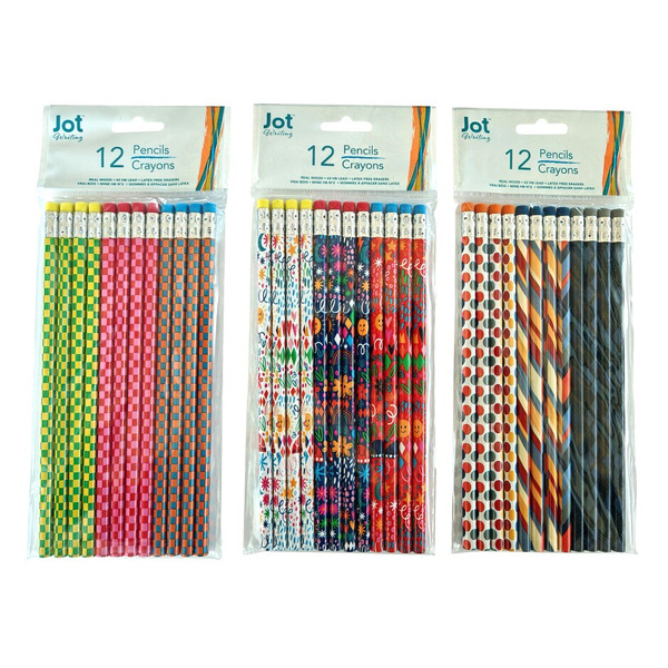 Jot Decorative Wooden #2 Pencils Same-Day Delivery | Dollar Tree