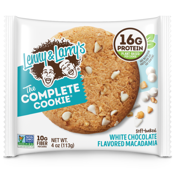 Lenny & Larry's Protein Cookie, White Chocolate Flavored Macadamia