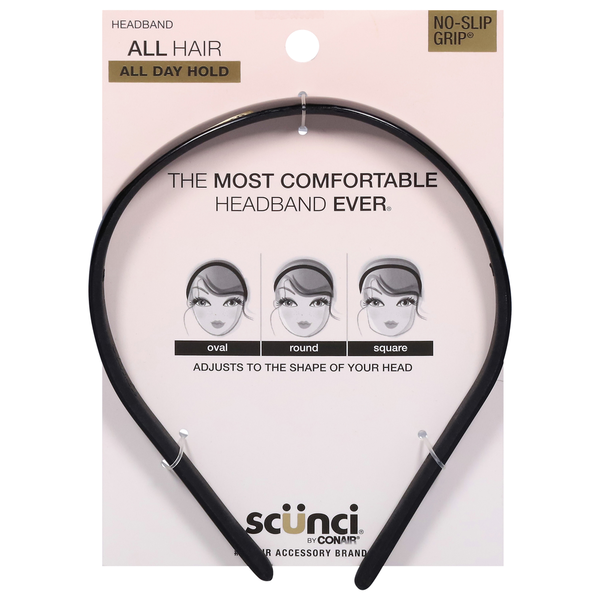 scünci No-Slip Grip Headband - 1 each