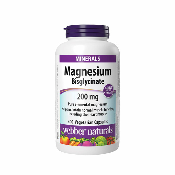 Webber Naturals Magnesium Bisglycinate Capsules