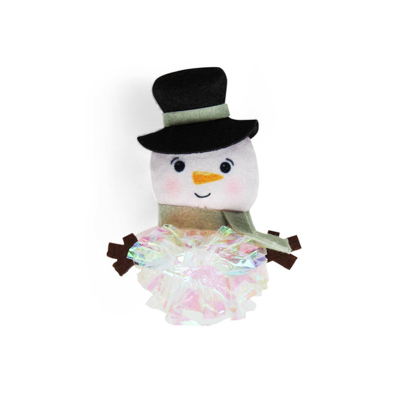 Merry Makings Snowman Cat Ball Toy