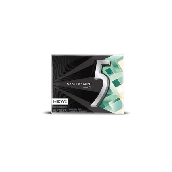 Wrigley's 5 Gum - Mystery Mint Maze - 10/15-stick packs