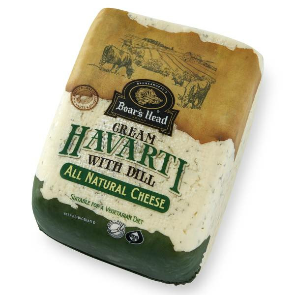 Publix Boar's Head Cream Havarti Cheese with Dill SameDay Delivery or