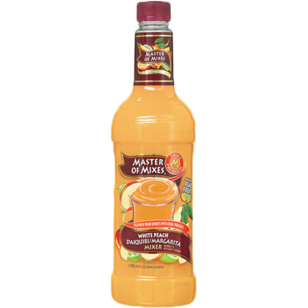 Master of Mixes Handcrafted White Peach Cocktail Mixer Same-Day