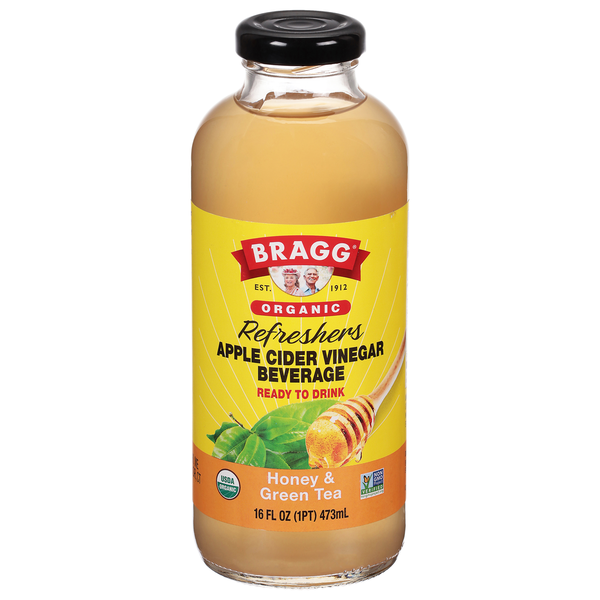 Bragg Apple Cider Vinegar Beverage, Honey & Green Tea, Organic Same-Day  Delivery or Pickup | Food Garden Market