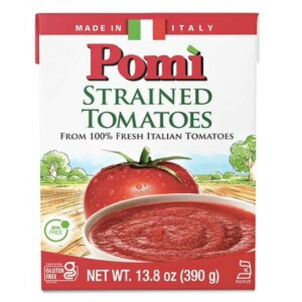 Pomì Tomatoes, Strained
