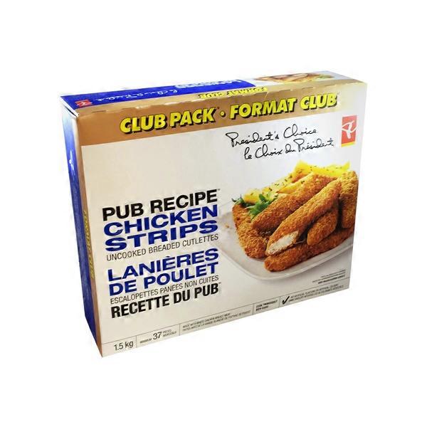 President's Choice Breaded Chicken Strips (1500 g) Instacart