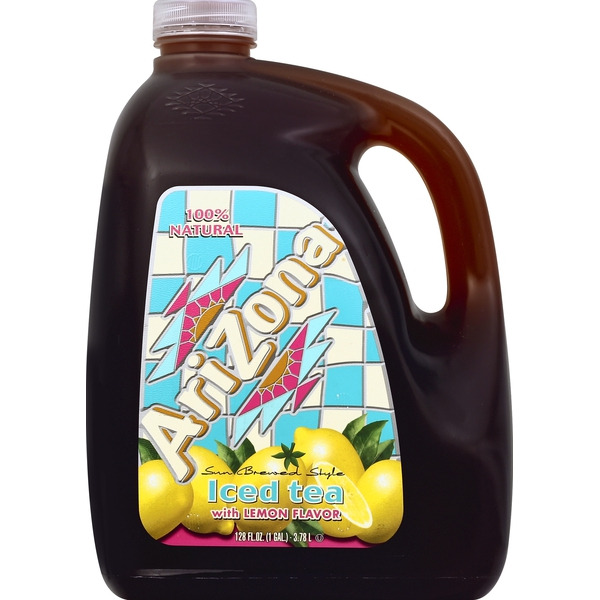 Arizona上金 AriZona Sun Brewed Style Iced Tea with Lemon Flavor Same-Day