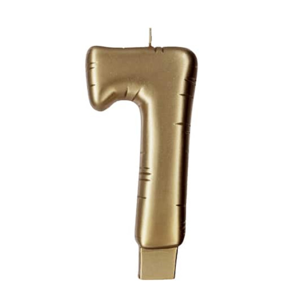Makery Gold Number 7 Candle