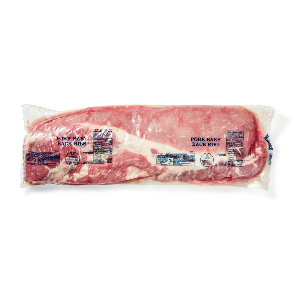 Markets of Meijer All Natural Pork Loin Baby Back Ribs