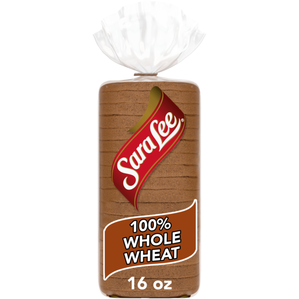 Sara Lee Whole Wheat, Bread, Wheat Bread, 16 oz