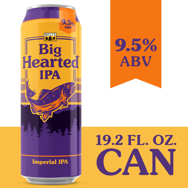 Bell's Big Hearted IPA 19.2 fl oz Can Same-Day Delivery or Pickup