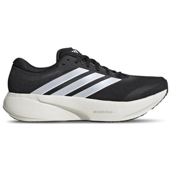 adidas Men's Supernova Rise 3 Running Shoes, Size 8 - Black/Grey/White